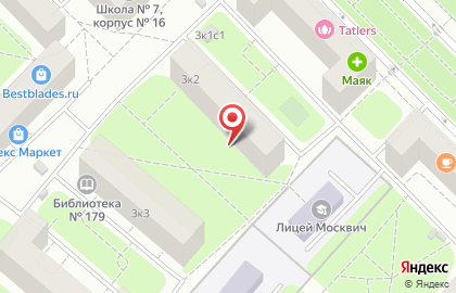 Сатэк на улице Марии Ульяновой на карте