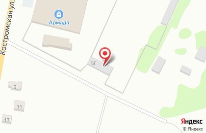 Мастерская грузового шиномонтажа на Костромской улице на карте