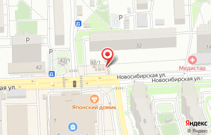 Колбасная лавка на Красномосковской улице на карте