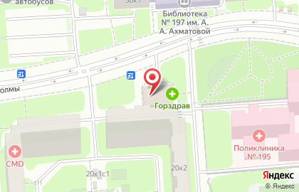 Пекарня-кулинария Арамье в Крылатском на карте