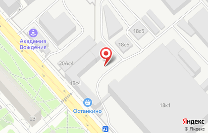 АЦ Добролюбова в Огородном проезде на карте