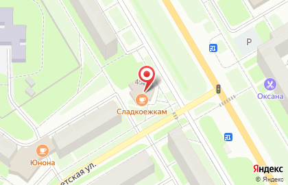 Кондитерская Сладкоежкам от Светланы на Большой Советской улице на карте