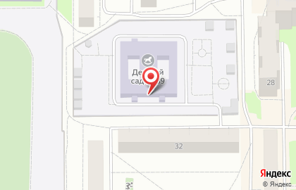 Центр развития ребенка-детский сад №89 в Сыктывкаре на карте