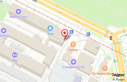 Салон Hilding Anders на Верх-Исетском бульваре на карте