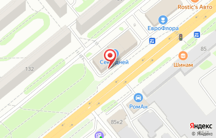 Зоомагазин Гарфилд на площади Карла Маркса на карте