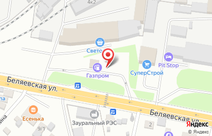 АЗС Salavat на Беляевской улице на карте