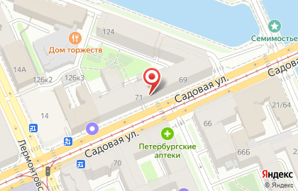 Секонд-хенд Секонд-хенд в Санкт-Петербурге на карте