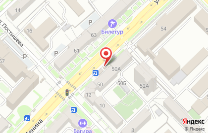 Евросеть на улице Ленина на карте