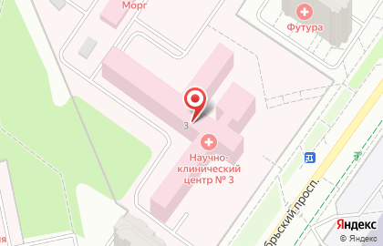 Больница РАН на карте