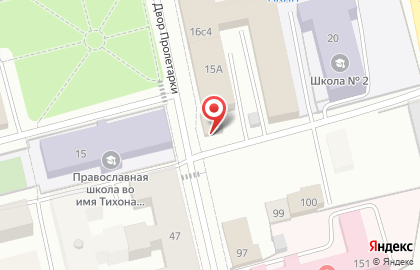 Продуктовый киоск в Твери на карте
