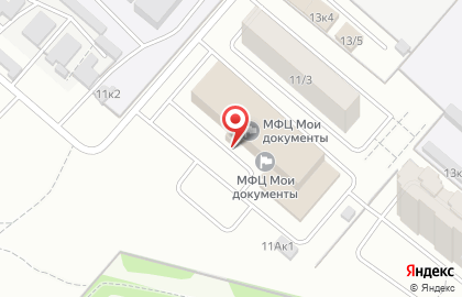 Курьер на проспекте Комарова на карте