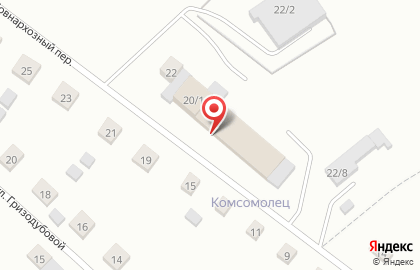 Автосервис Автомагнат в Ленинск-Кузнецком на карте