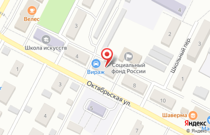 Торговая компания Мир Дверей, торговая компания на Октябрьской улице на карте