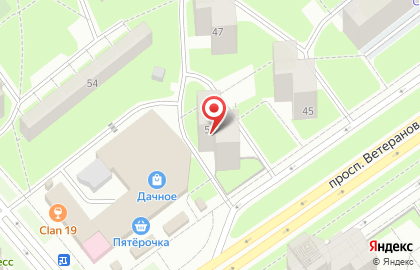 Банкомат КБ Интеркоммерц, Санкт-Петербургский филиал на карте