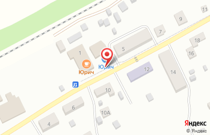 Продуктовый магазин Юрич в Ижевске на карте