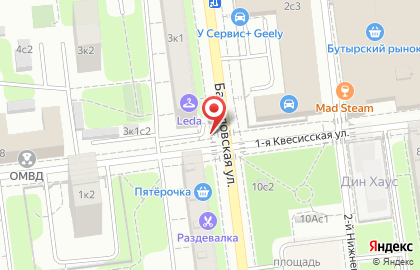 Oflora на Башиловской улице на карте