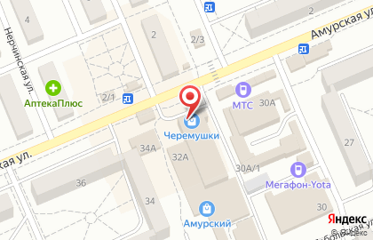 Магазин Prof Hairs в Ленинском районе на карте