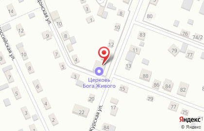 Церковь Бога живого на карте