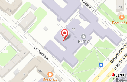 Текстильный институт, ИвГПУ на карте