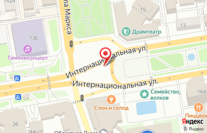 Сбор-МЕБЕЛЬ - сборка мебели в Тамбове на карте