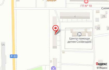 Радуга на Мелиоративной улице на карте