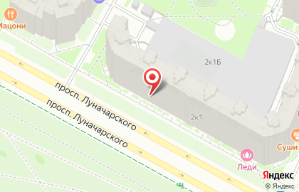 Служба доставки DPD на Гражданском проспекте на карте