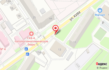 Киоск и водоматов Ново-Лядовская вода в Мотовилихинском районе на карте