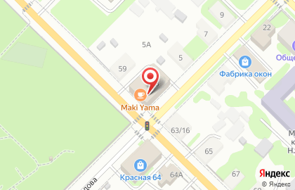 Торговая компания Флагман, торговая компания на улице Виноградова на карте
