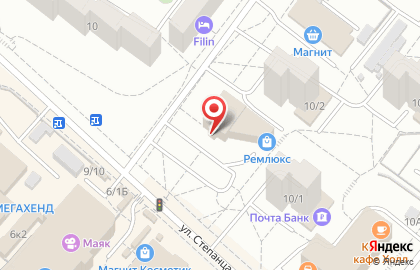 Омская областная независимая коллегия адвокатов на улице Степанца на карте