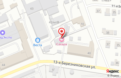 Сауна Сахара на карте