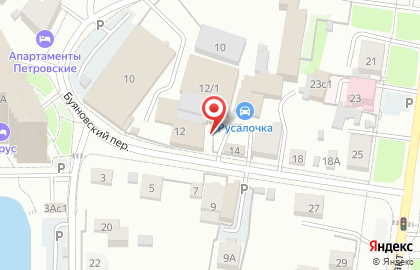 Буяновский на карте