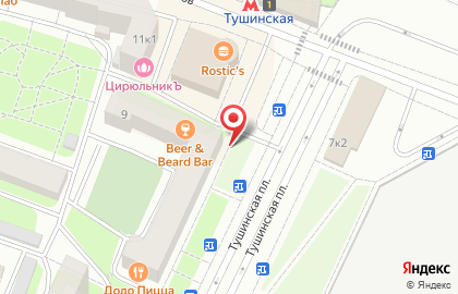 Ювелирный магазин Алмаз-Холдинг на метро Тушинская на карте
