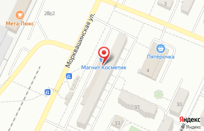 Банкомат СберБанк на Морквашинской улице, 35 на карте