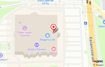 Торговый центр Индиго Life в Нижегородском районе на карте