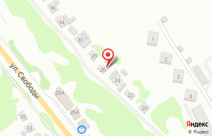 Магазин разливного пива Хмельник на улице Свободы на карте