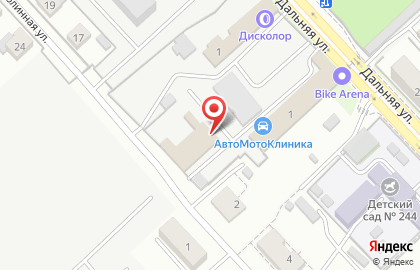 Магазин автозапчастей Техника в Кировском районе на карте