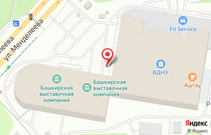 Кофейный автомат Beanetto на улице Менделеева на карте