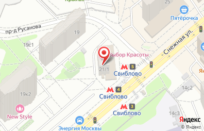ЗАО Банкомат, Банк Русский Стандарт на Снежной улице на карте