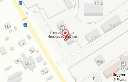 Транспортно-экспедиционная компания Три Кита в Ханты-Мансийске на карте