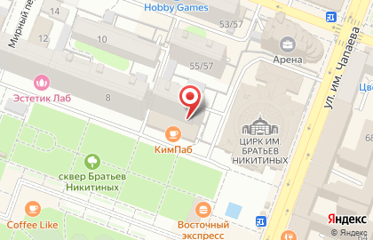 Тайм-кафе Однокласссники на карте