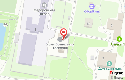 Храм Вознесения Господня на карте