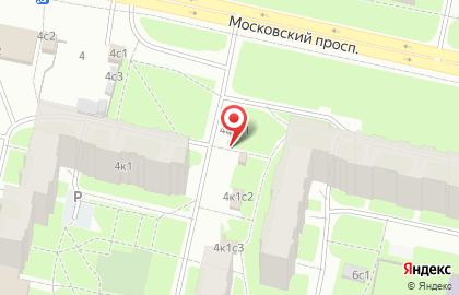 Киоск Акварель на Московском проспекте на карте