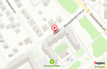 Агентство недвижимости Альфа на Междуреченской улице на карте
