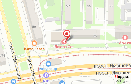 Континент, ООО в Ново-Савиновском районе на карте