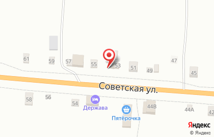 Продуктовый магазин в Самаре на карте