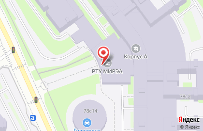 МИРЭА - Российский технологический университет на карте