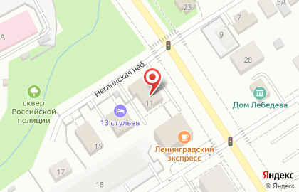 Клининговая компания КлинСити в Петрозаводске на карте