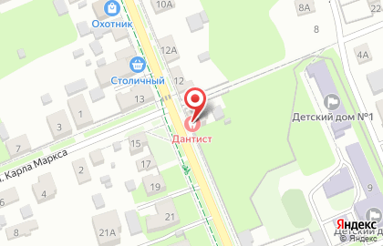 Стоматологический центр Dantist на карте