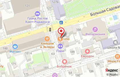 Транспортная компания Delko на Большой Садовой улице на карте