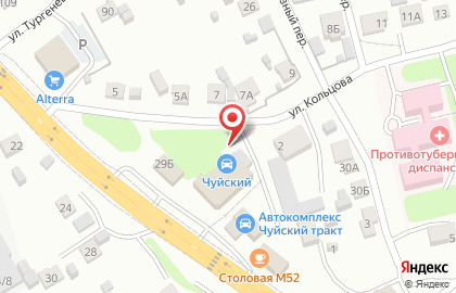 СТО в Бийске на карте